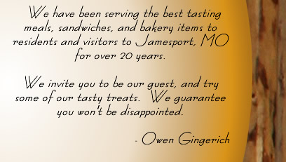 Welcome to Gingerich Dutch Pantry